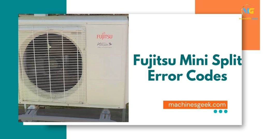 Fujitsu Mini Split Error Codes