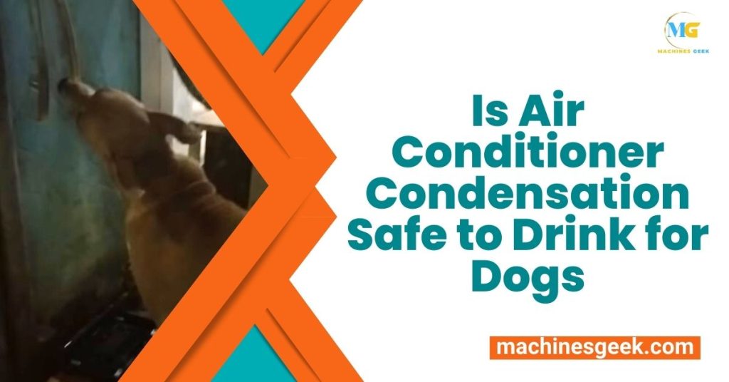 Is Air Conditioner Condensation Safe to Drink for Dogs