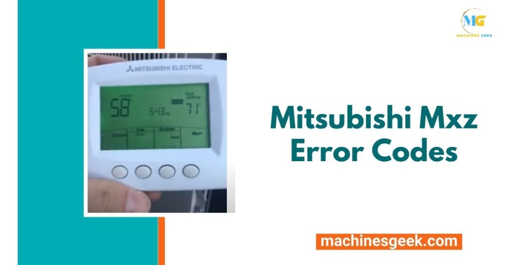 Mitsubishi Mxz Error Codes