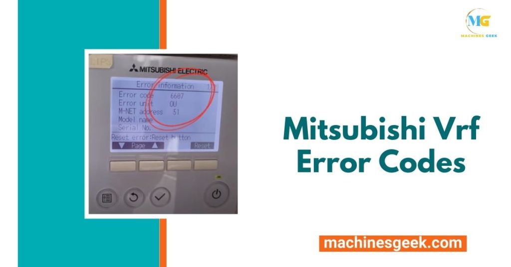 Mitsubishi Vrf Error Codes