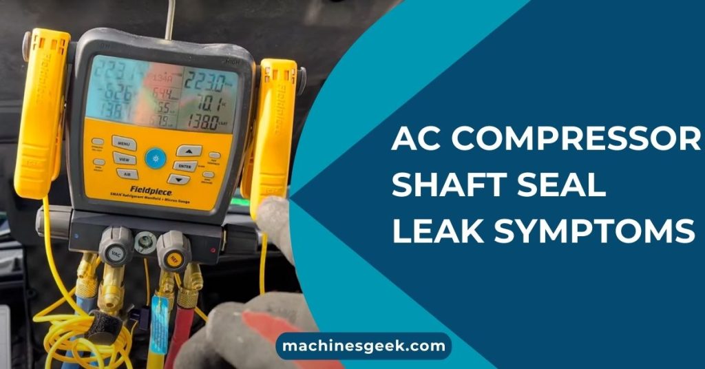 Ac Compressor Shaft Seal Leak Symptoms