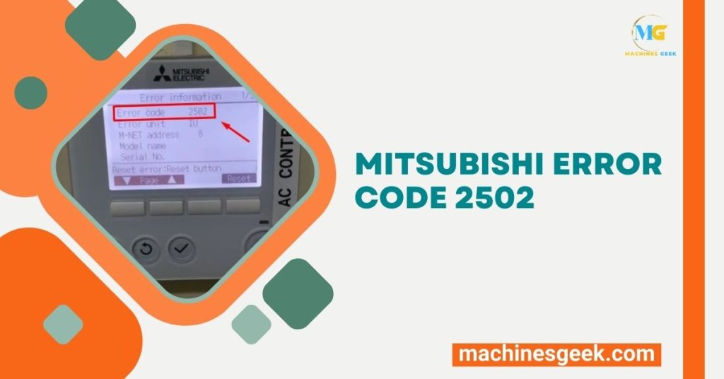 Mitsubishi Error Code 2502