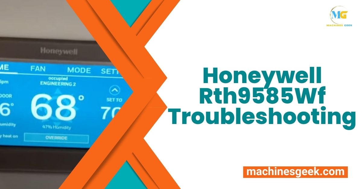 Honeywell Rth9585Wf Troubleshooting