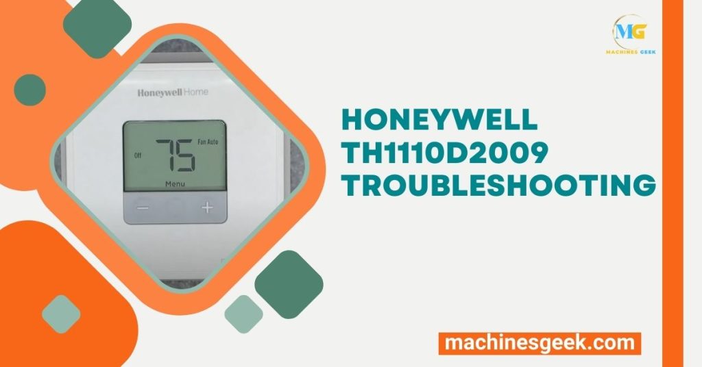 Honeywell Th1110D2009 Troubleshooting