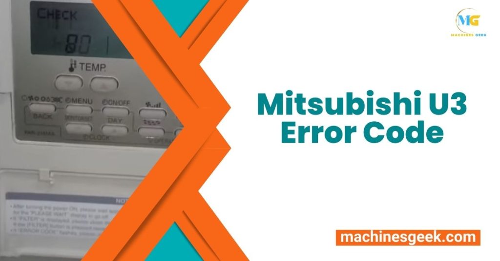 Mitsubishi U3 Error Code