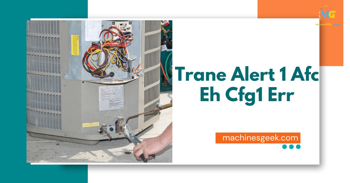 Trane Alert 1 Afc Eh Cfg1 Err